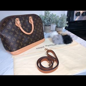 100% Authentic Louis Vuitton Alma Purse